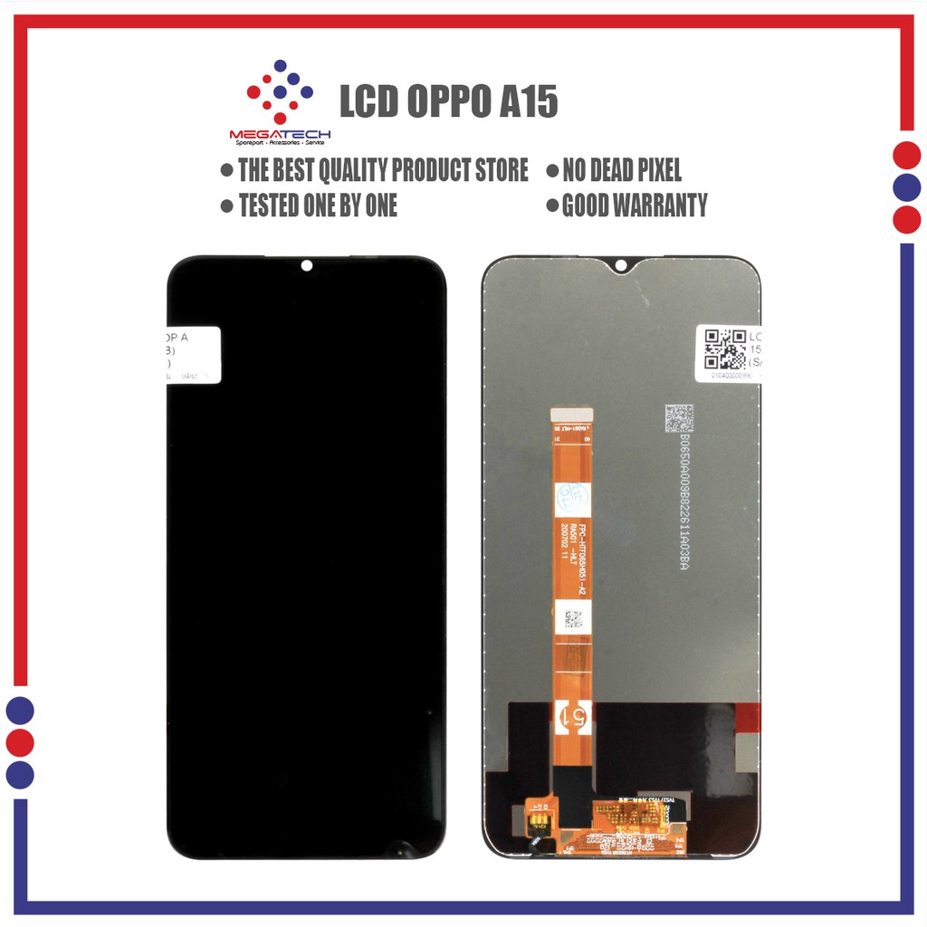 LCD Oppo A15 / Realme C11 2020 / Realme C15 Mediatek/ Realme C12 / Oppo A15s Fullset Touchscreen