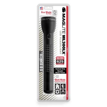 MURAH AJA MAGLITE SENTER LED 3 CELL D MAG ML300LX - HITAM