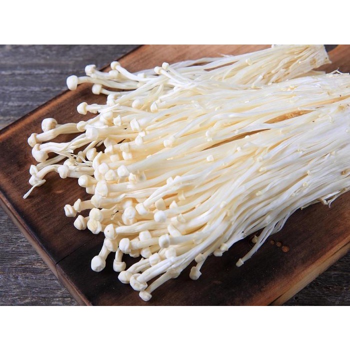 Jamur Enoki 100gr | Enoki Mushroom