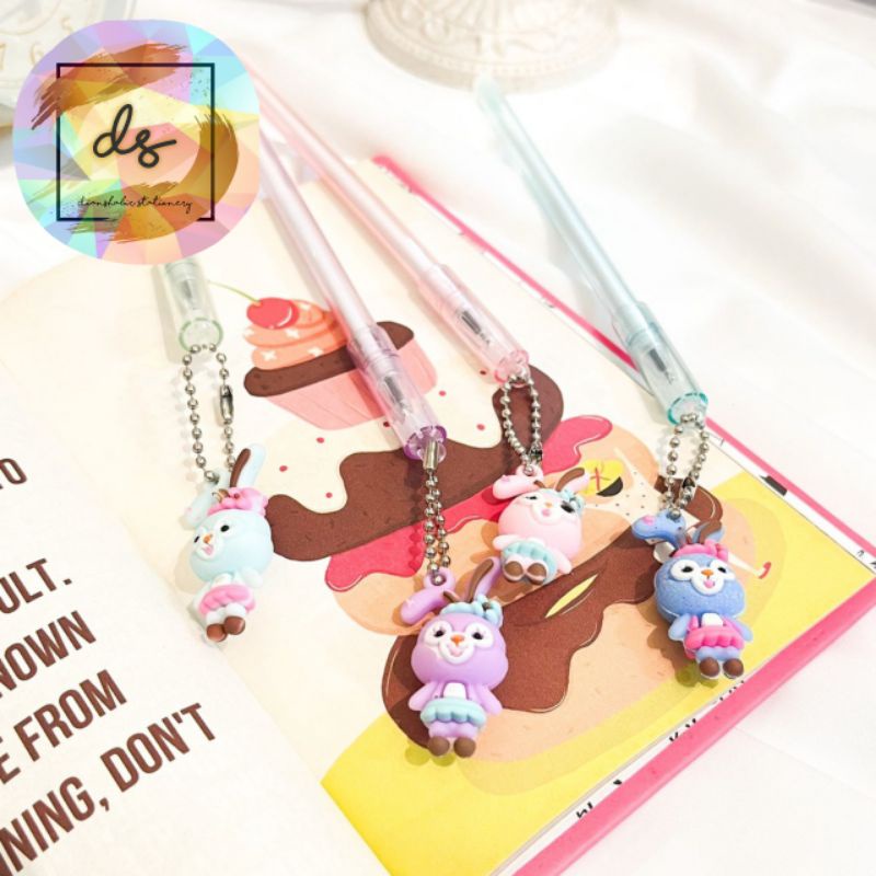 

DianShabir pulpen gantungan miniatur duffy cat