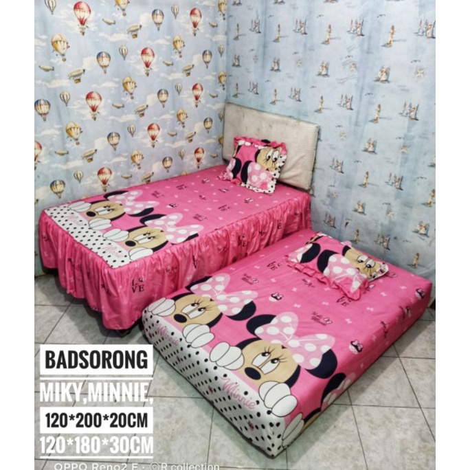 Bed Sorong | Sprei Sorong Rumbai(Kemasan Tas)