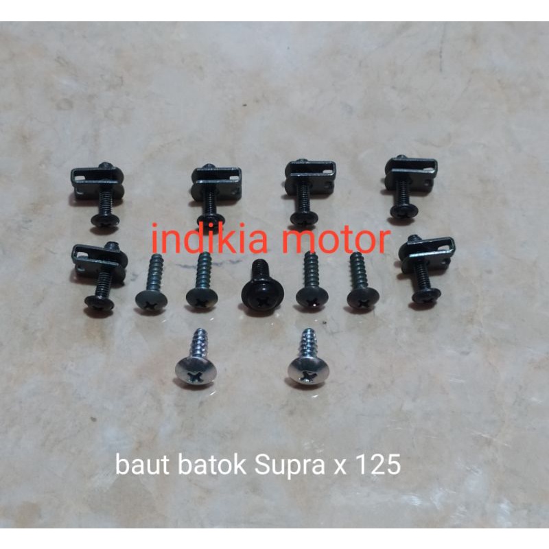 baut baud batok kepala Supra x 125 fi