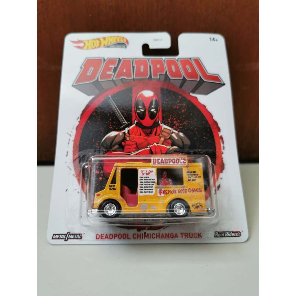 Hot Wheels Deadpool Chimichanga Truck retro movie HotWheels terbaru 2020