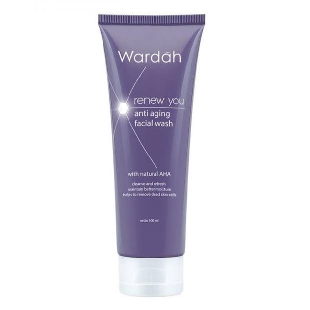 Wardah Renew You Facial Wash 100 ml / Sabun Wajah / Sabun Wajah Wardah