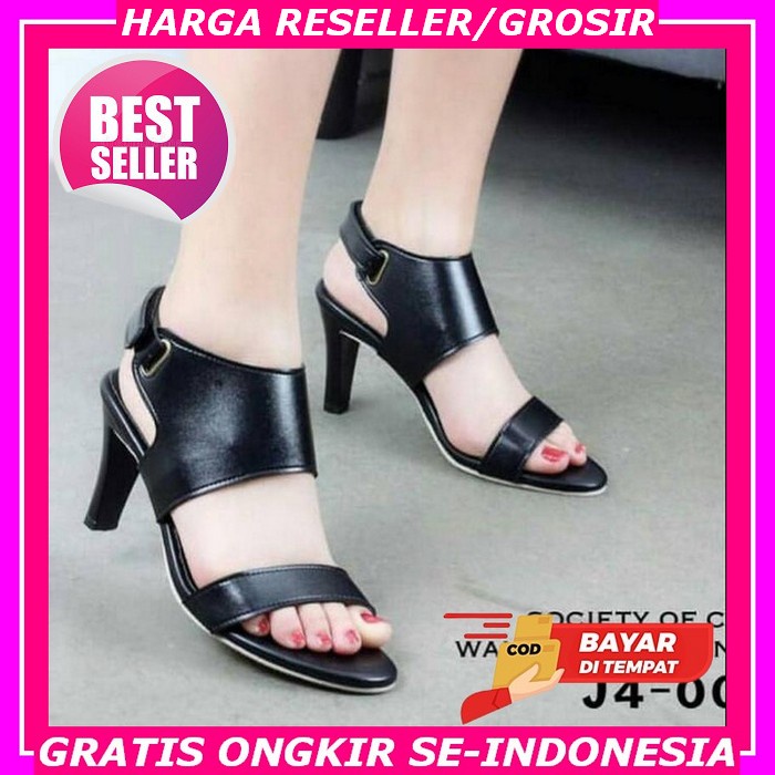 Heels Hills Heel Sepatu Hak Tinggi Hak Tahu Sandal Haihil Ibu2 Kondangan Pesta Murah Import Mewah Te