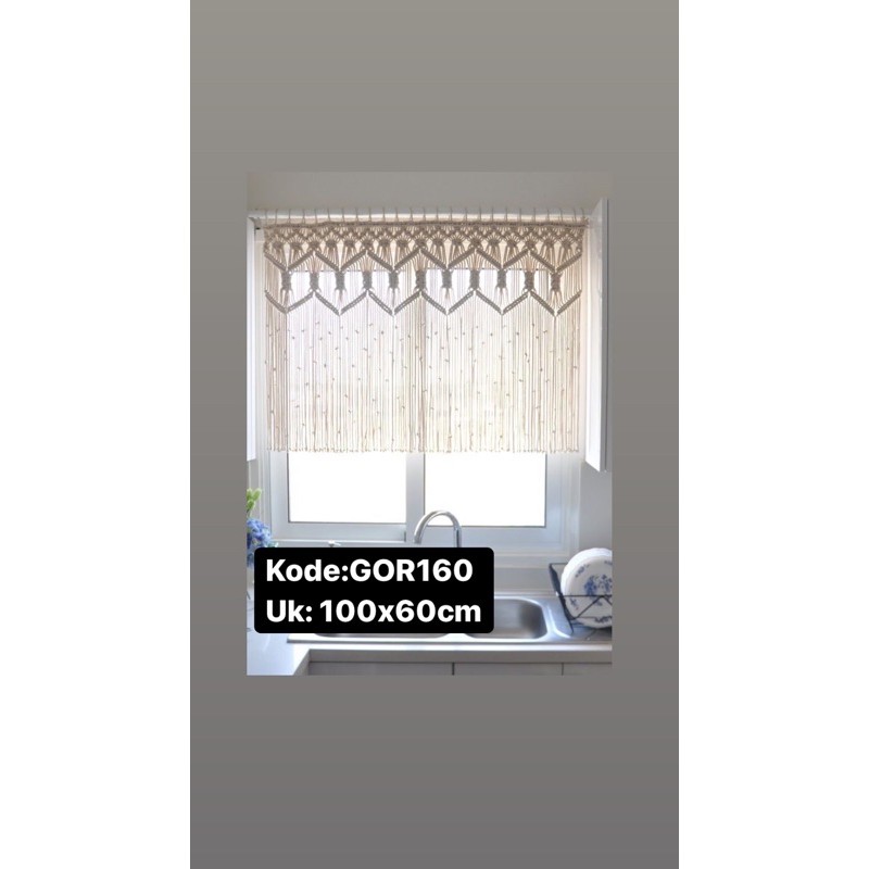 Gorden Macrame/Tirai Macrame