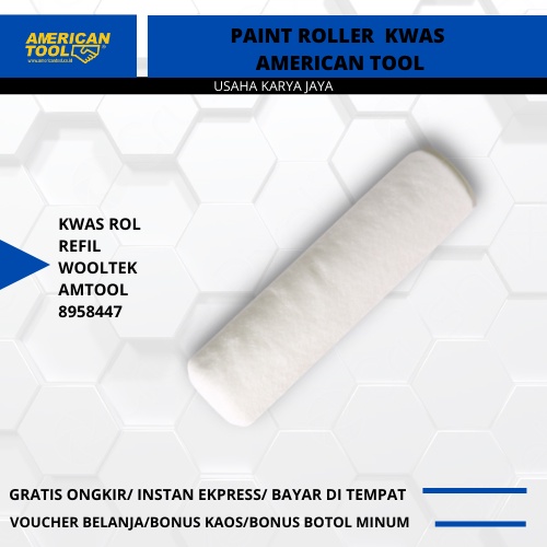 Kuas Roll Revil American Tool Original Terbaru Kuas Roll Cat High Quality Kuas Roller Bulu Rol Copot
