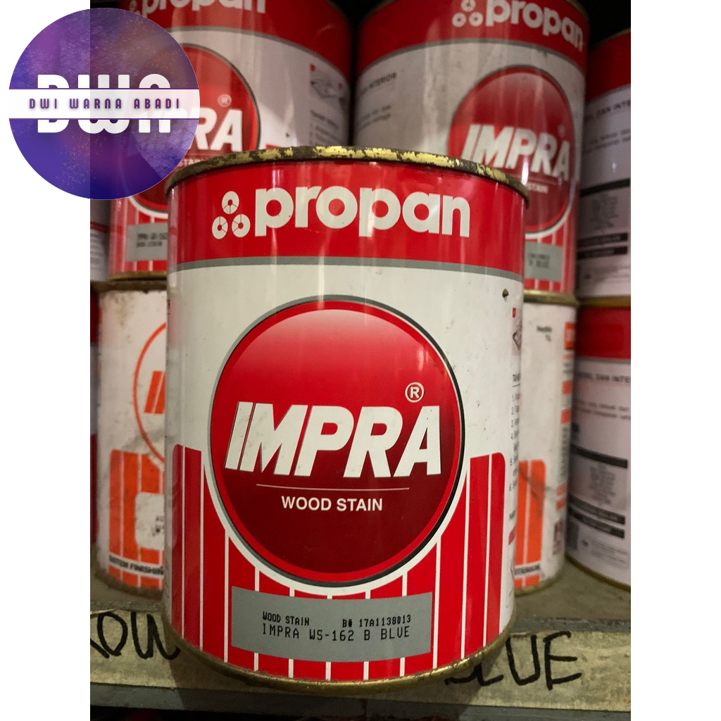 IMPRA WS-162 B BLUE CAT KAYU WOOD STAIN PROPAN 1L