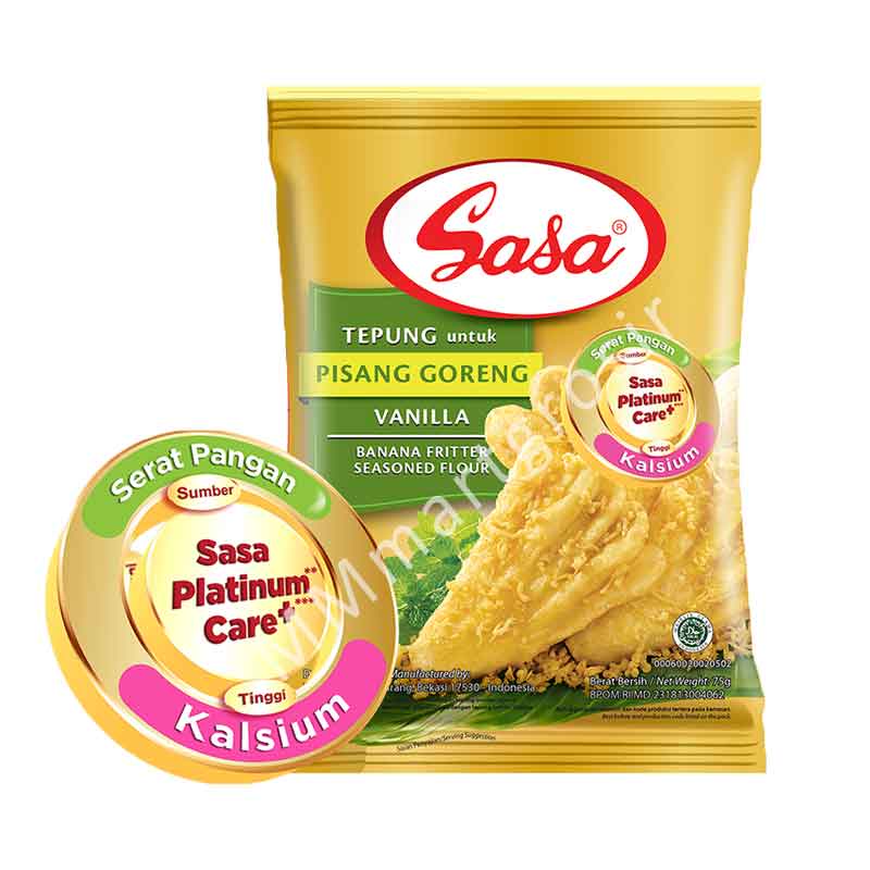 SASA TEPUNG UNTUK PISANG GORENG VANILLA 70g