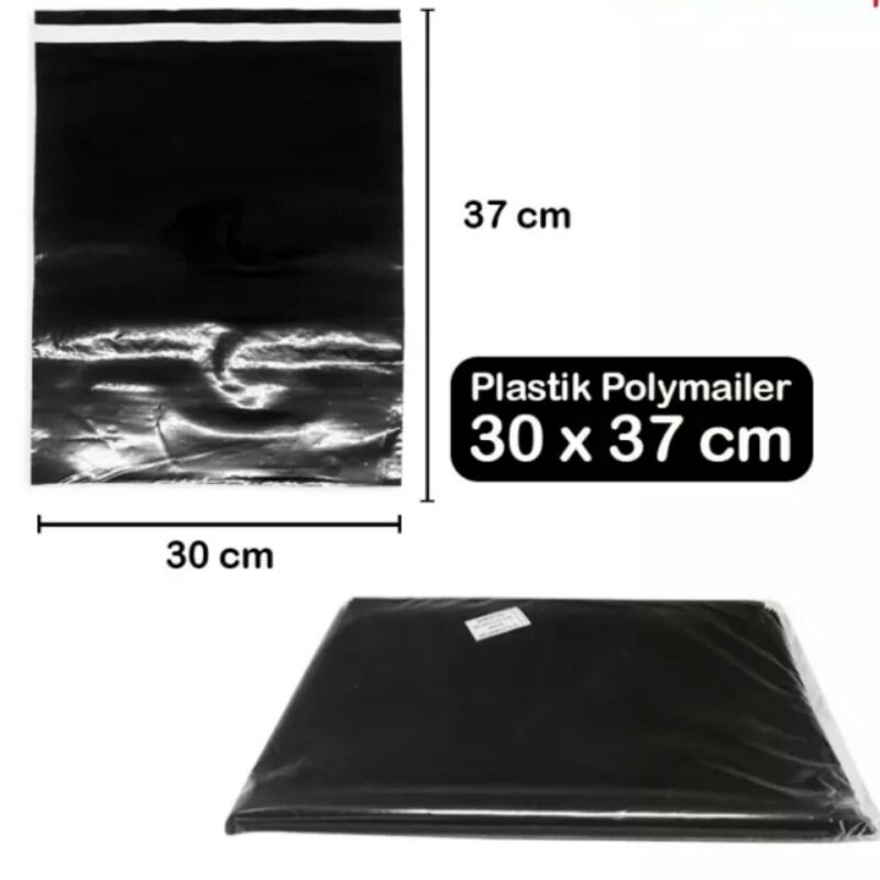 

Plastik Polymeiler Hitam 30 x 37 (LEM) 04 isi 100 Lembar