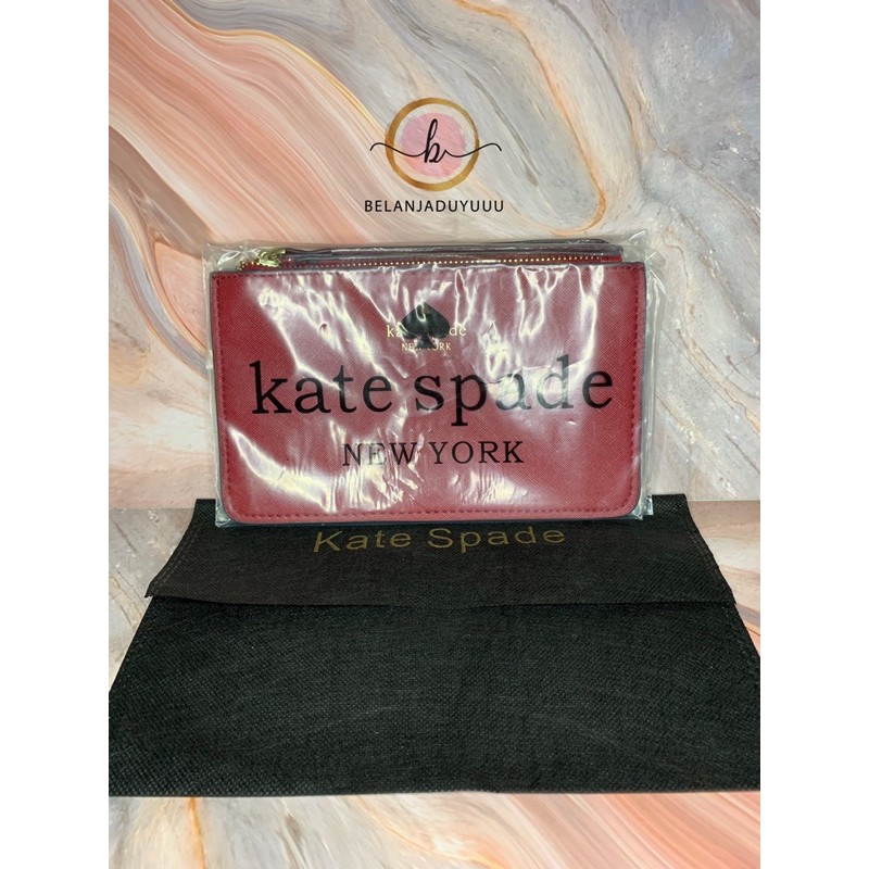 WRISTLET CLUTCH KATE SPADE AUTHENTIC QUALITY ( READY STOCK )