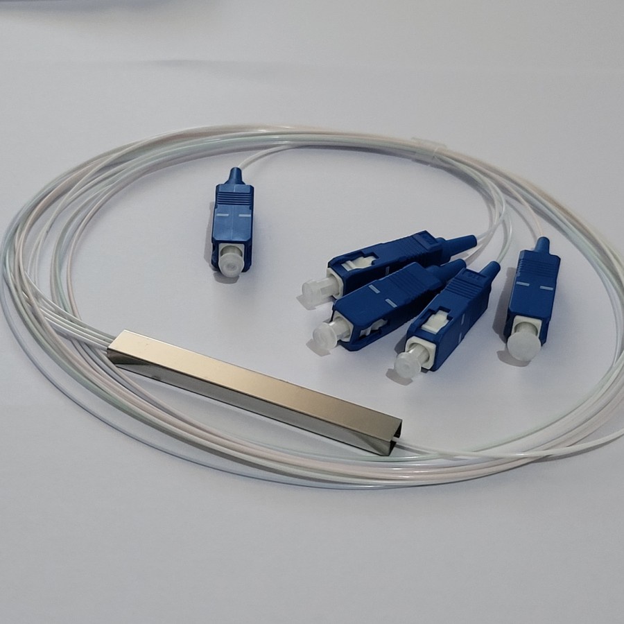 Passive splitter pasif spliter 1:4 fiber optic model