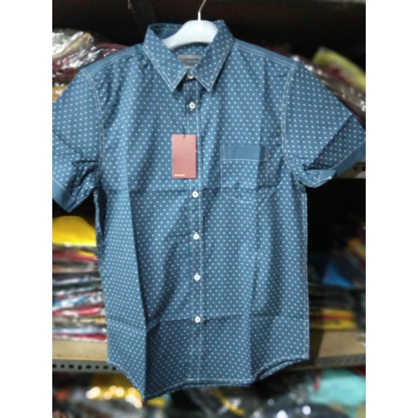 kemeja dewasa  pria lengan pendek Abercrombie & Fitch New York