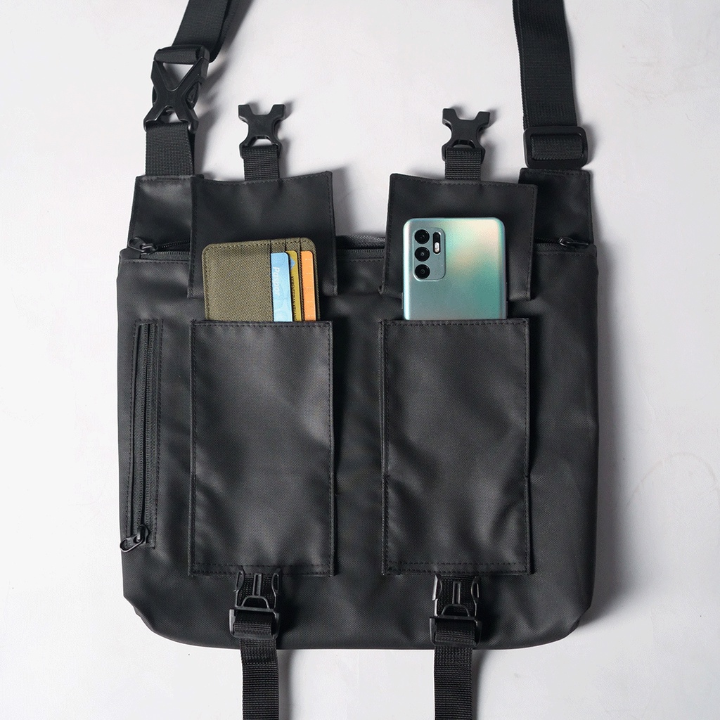 REVIVE Ares Tas Selempang Pria Anti Air | Sling Bag