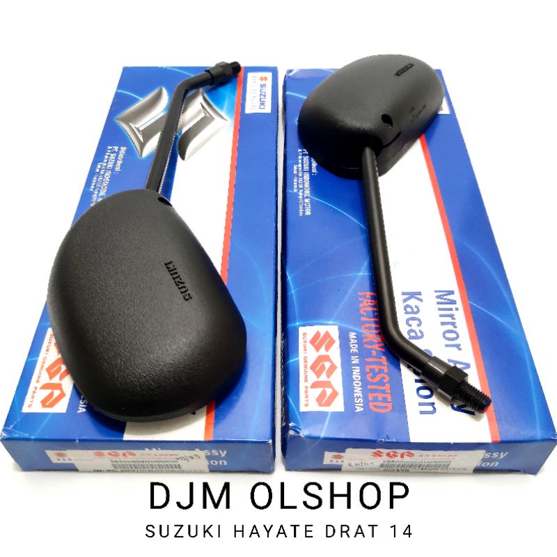 Spion Suzuki HAYATE Hitam Drat 14 1set 56500B09GH0N000/56600B09GH0N000