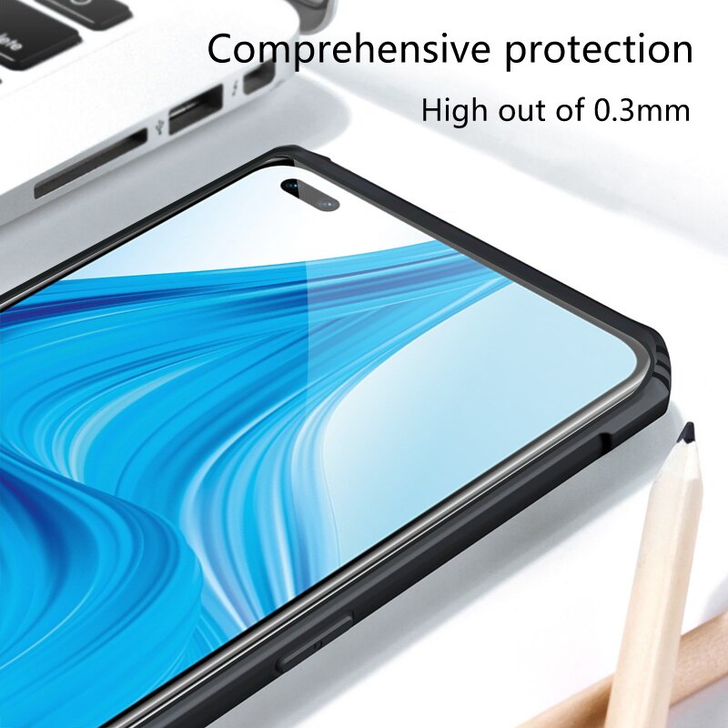 Case Oppo Reno 4F Armor Fusion Shockproof Transparent Premium Casing