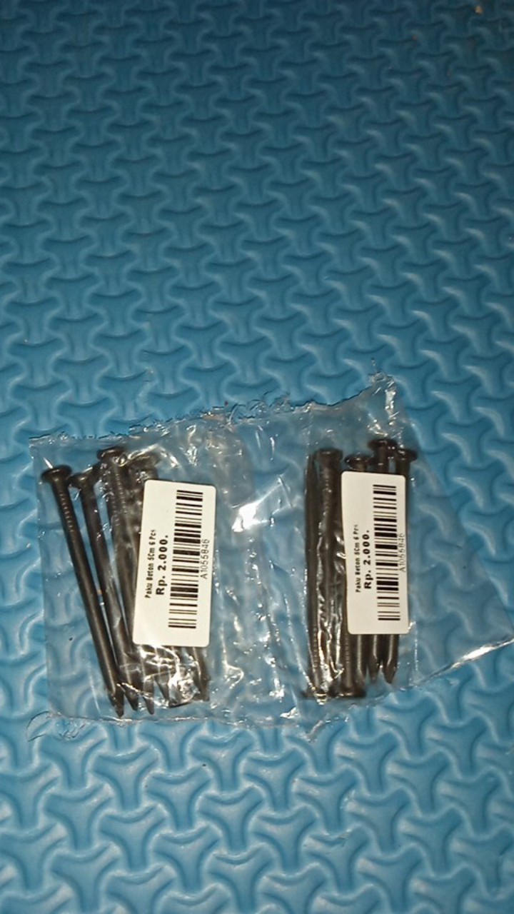 Paku Beton 5cm Isi 6pcs