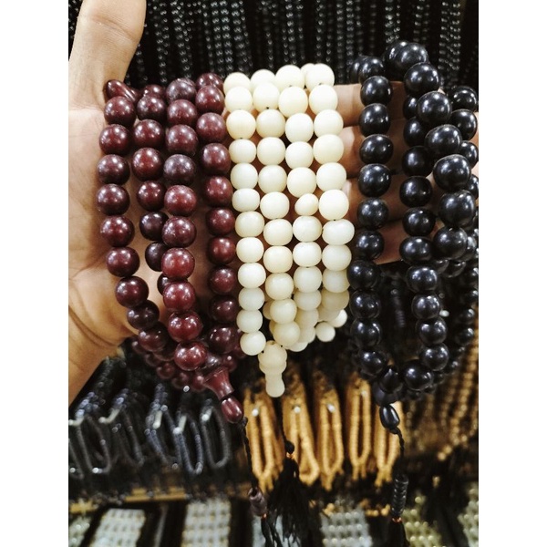tasbih biji pocok/tasbih biji gebang/tasbih 99butir