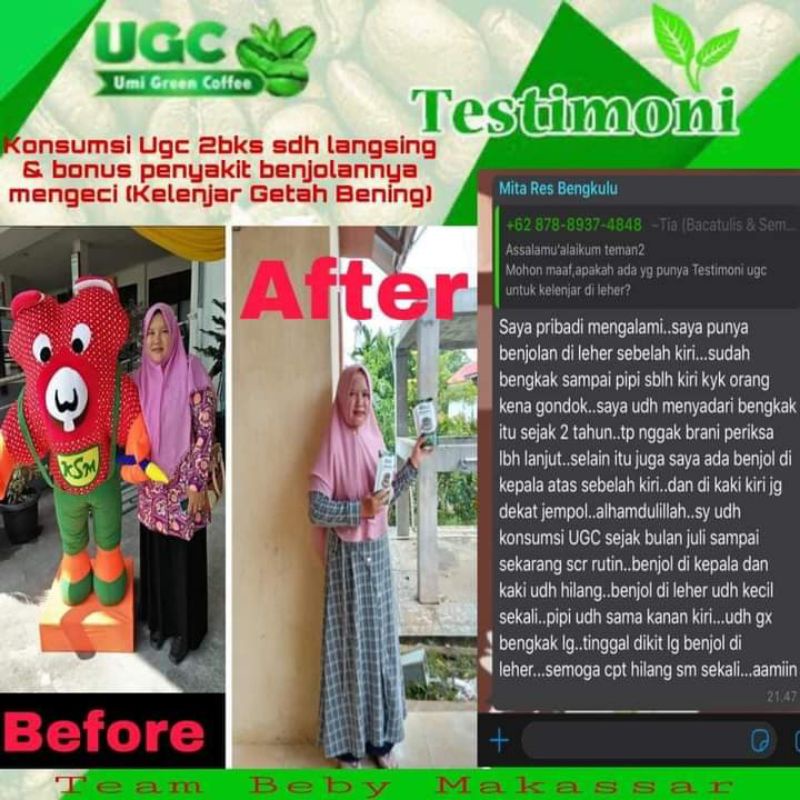 KOPI UGC HERBAL PELANGSING DAN KESEHATAN