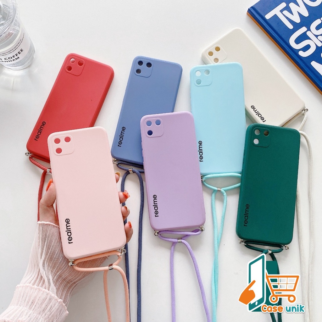 SOFTCASE SLINGCASE ORIGINAL SILIKON PELINDUNG KAMERA REALME C11 C15 NARZO 20 30A 50A PRO CS3204