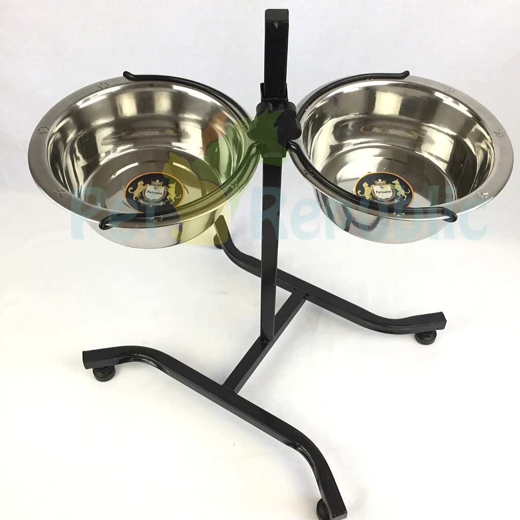 

Tempat Makan PETOPIA Adjustable Bowl 22-26-30cm