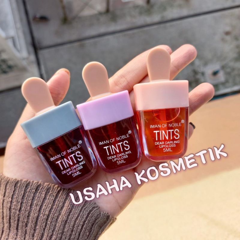 Promo Lip tint iman of noble Fresh Sweet Jelly Bentuk Ice cream No .P7039-12