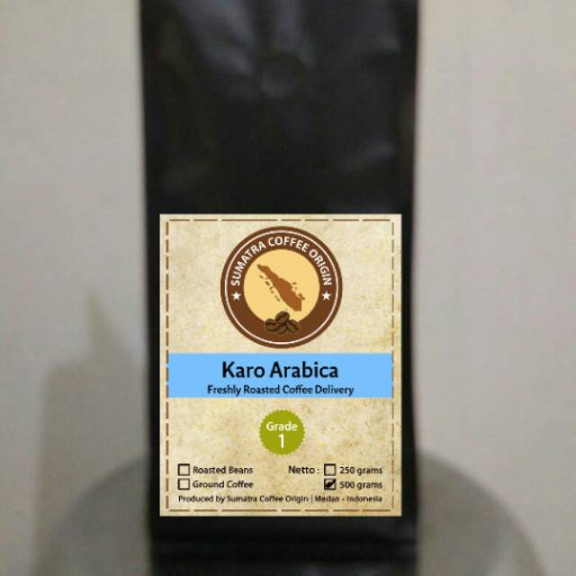 

KOPI KARO ARABICA GRADE 1 | 500 GRAM