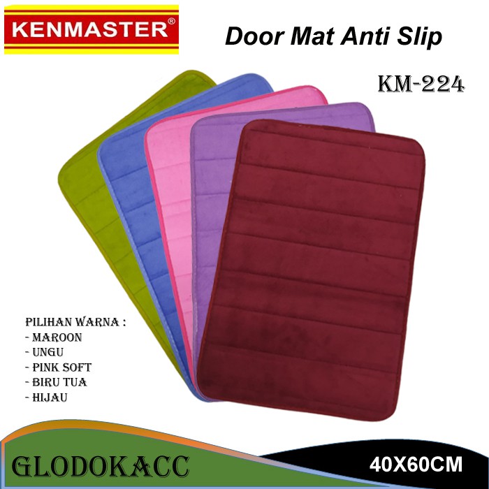 Alas Kamar Mandi / Keset Anti Slip 40 X 60 cm / Door Mat Anti Slip KM-224