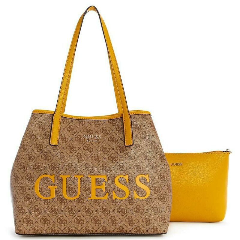 GUESSS vikky logo print tote set