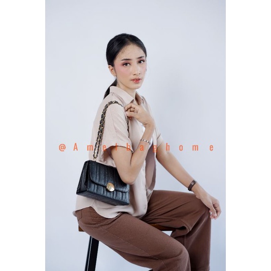 AMELBAGHOME - TAS SELEMPANG WANITA - TAS WANITA DEVA - TAS SLINGBAG FASHION TERBARU TAS WANITA TERBARU TAS BAHU TAS HANDBAG TAS MURAH MERIAH TAS MURMER