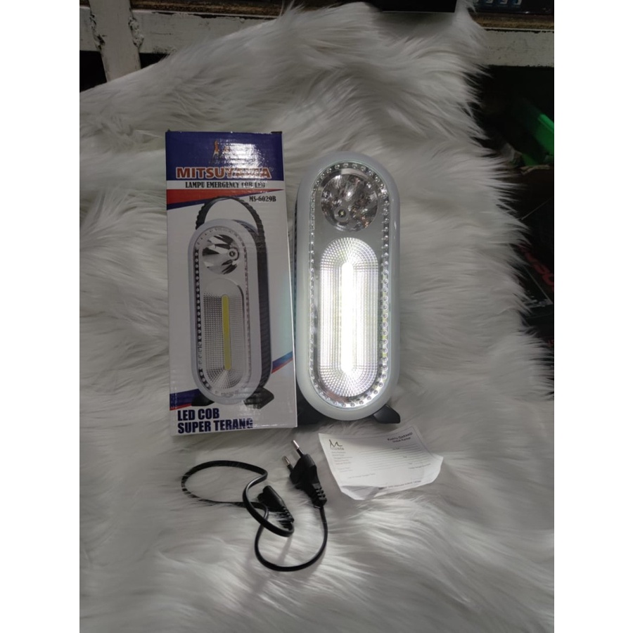 Lampu Emergency Led Mitsuyama MS-6029B Led 1W+COB