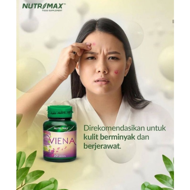 NUTRIMAX VIENA || VIENNA || VIENA ||  NUTRIMAX VIENA VITAMIN OBAT KESEHATAN KULIT KERING WAJAH BERJERAWAT