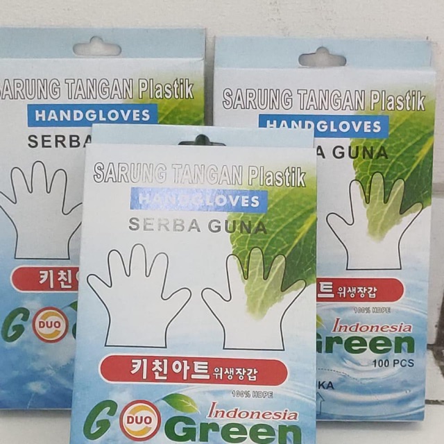 Sarung Tangan Plastik Sekali Pakai