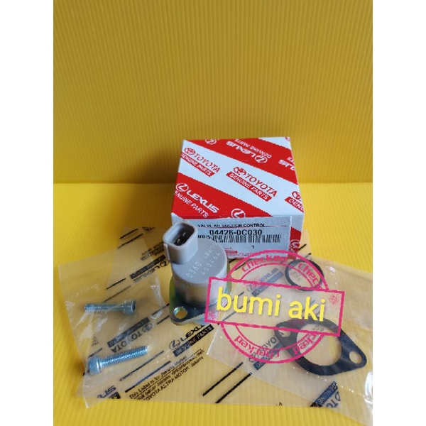 SENSOR VALVE SCV ATAU SOLENOID SUCTION CONTROL VALVE TOYOTA INNOVA DIESEL