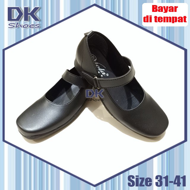 Viola Paskibra 31-41 / Sepatu Paskibra Upacara Anak Dewasa Perempuan / Sepatu Hak Pantopel Wanita