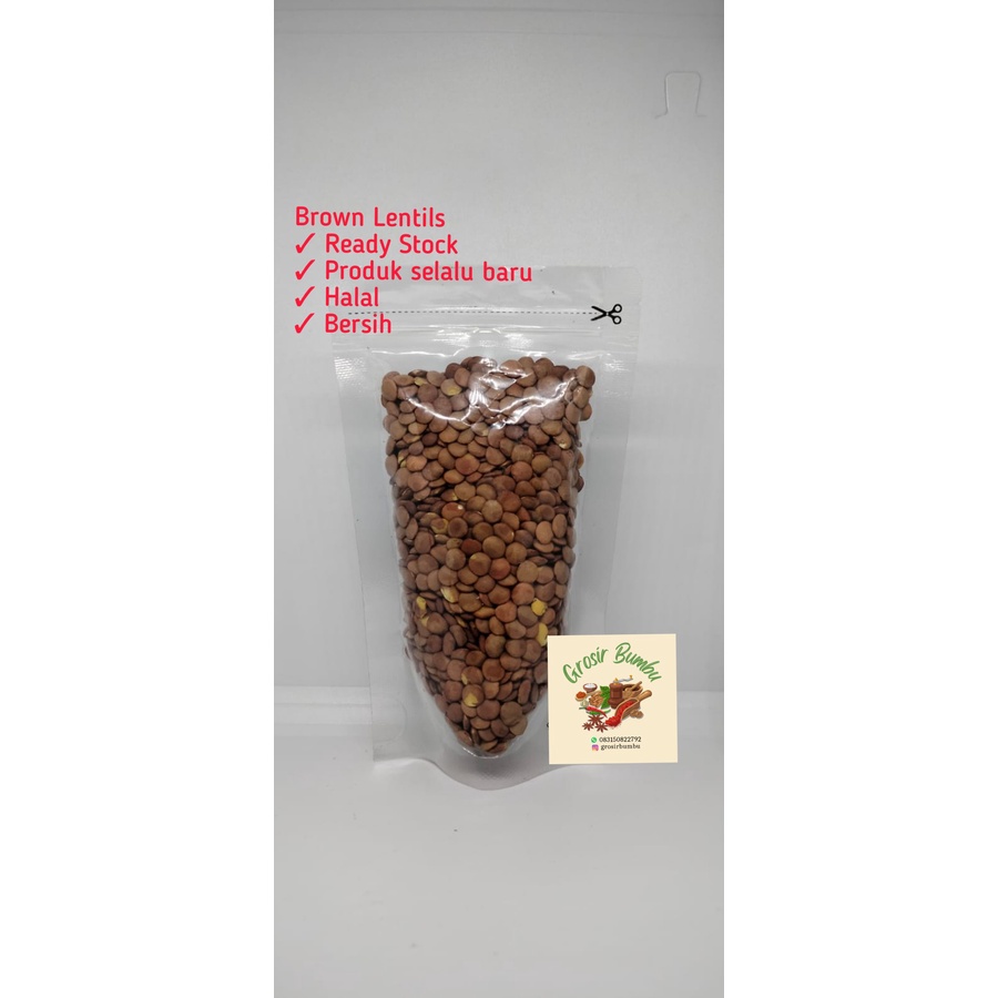 

Brown Lentil / Lentil Cokelat / Lentil Coklat