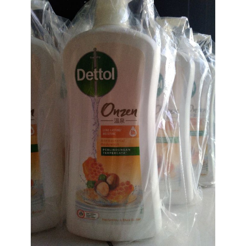 [Ter Murah] Dettol Onzen Honey 950gr Body Wash Hachimitsu & Shea Butter 950 ml COD