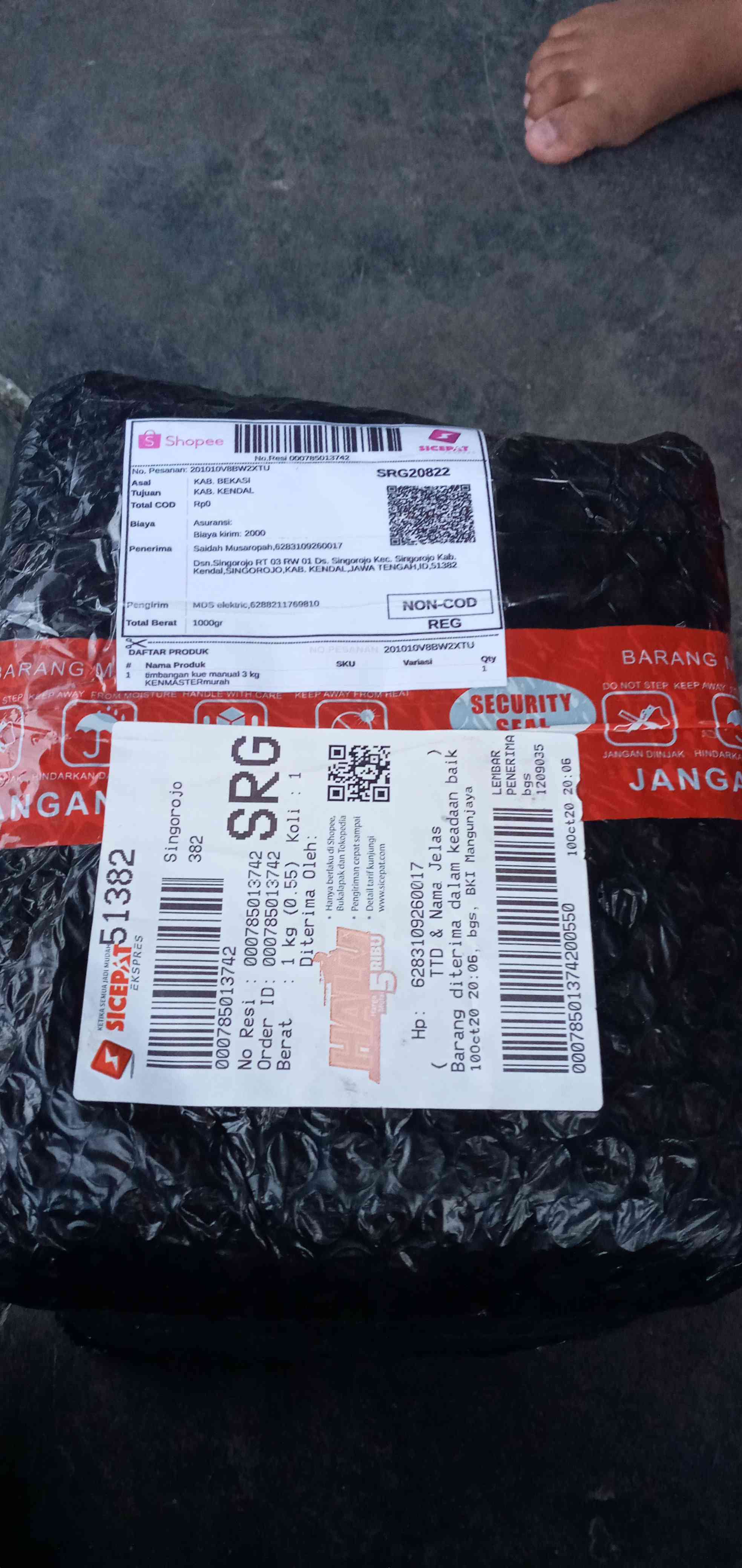 Timbangan  Kue Manual 5 Kg Kenmastermurah