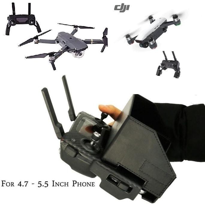 Remote Control Sunshade Sun Hood 4.7-5.5Inchi For Dji Spark Drone