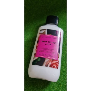 BBW Rose Water & Ivy Body Lotion 256ml