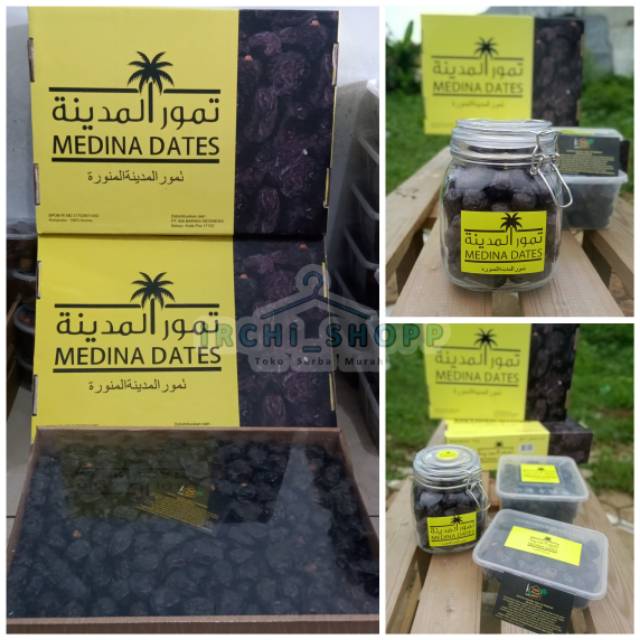 

Kurma Ajwa Al-Medina / Kurma Nabi 650gram