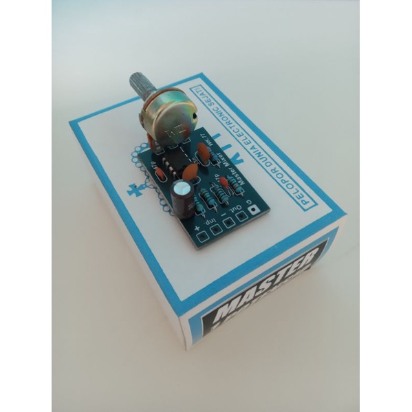 Kit master mixer/penguat mixer 1potensio