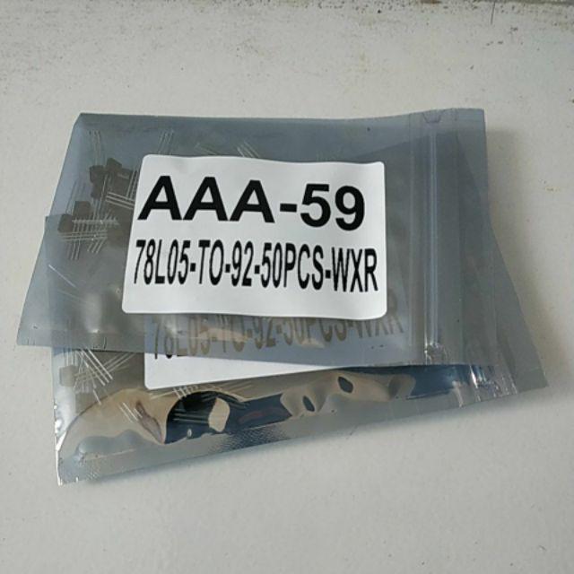 50pcs 78l05  Regulator Voltage To-92