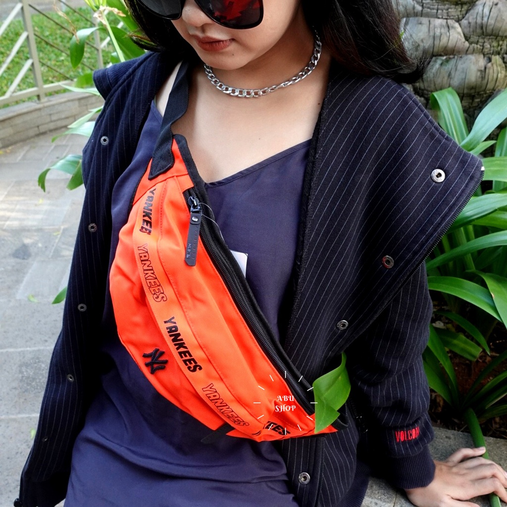 WAISTBAG NY MLB YANKEES MLB IMPORT TAS PINGGANG UNISEX