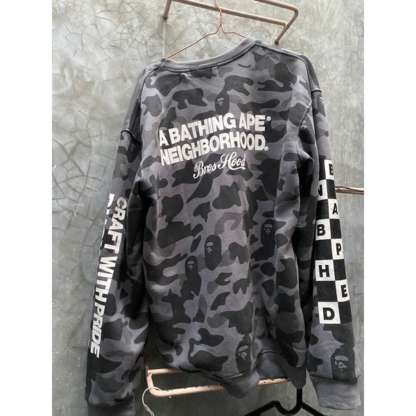 cn bape premium seken size L luar