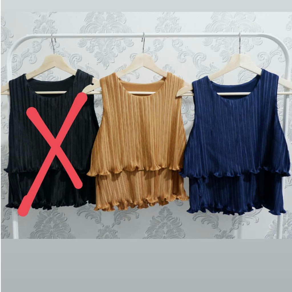 Baju Wanita Tanpa Lengan / Tank top Import