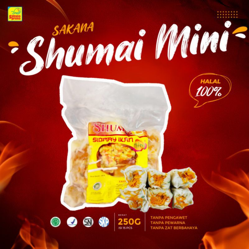 Shumai Siomay Ikan mini 250 Gram - Sakana