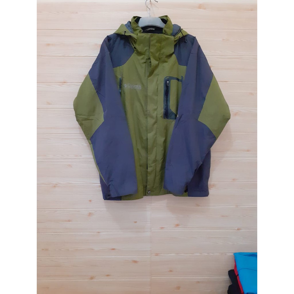 COLOMBIA (HIJAU) - second ORIGINAL Jaket OutDoor