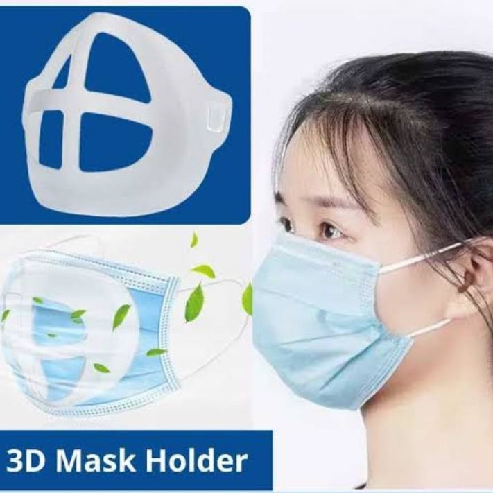 Penyangga Masker 3D Mask Bracket Silicon Silikon Anti Pengap Sirkulasi Udara