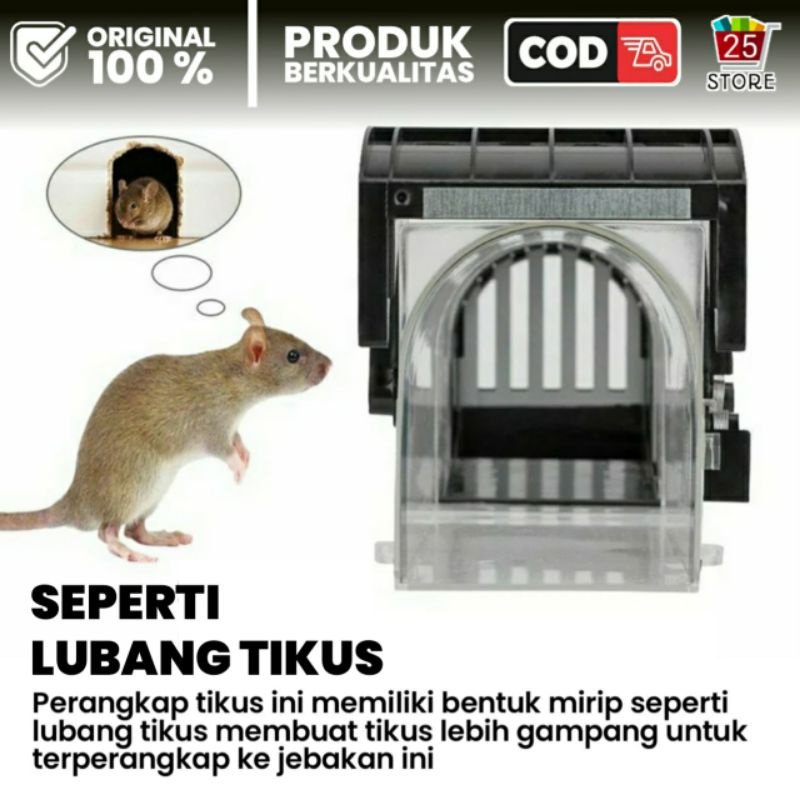 GS8 PERANGKAP TIKUS AMPUH Jebakan Tikus Pembasmi Tikus Obat Tikus Pengusir Mouse Trap Cage